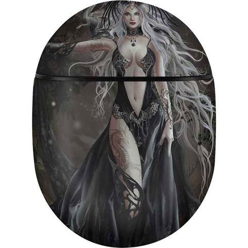 Gothic Princess with Silver Dragon by Nene Thomas Google Pixel Buds Skin